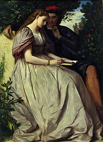 Paolo und Francesca. from Anselm Feuerbach