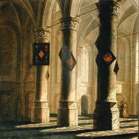 Interior of a Church from Anthonie Delorme