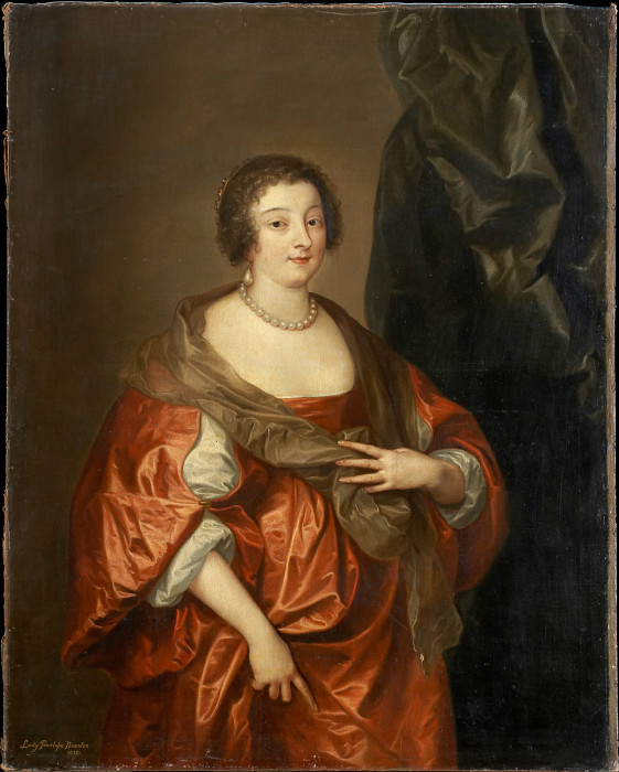 Bildnis der Penelope Naunton, Lady Herbert from Anthonis van Dyck