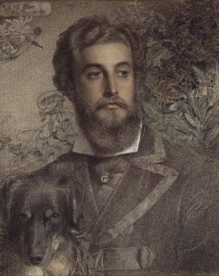 Portrait of Cyril Flower from Anthony Frederick Augustus Sandys