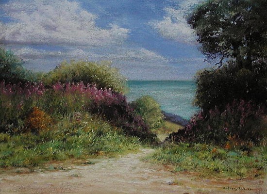 Little Haldon to the Sea, 2004 (pastel on paper)  from Anthony  Rule
