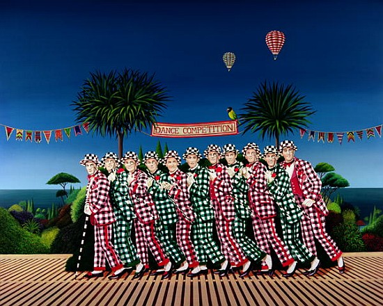 Dance Competition, 1982 (acrylic on board)  from Anthony  Southcombe