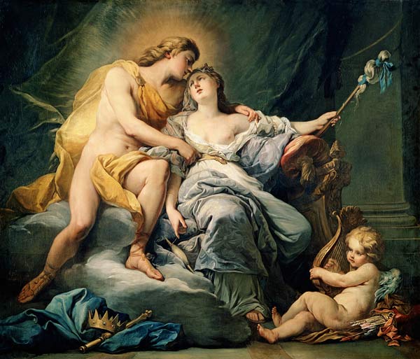 Apollo und Leucothea. from Antoine Boizot