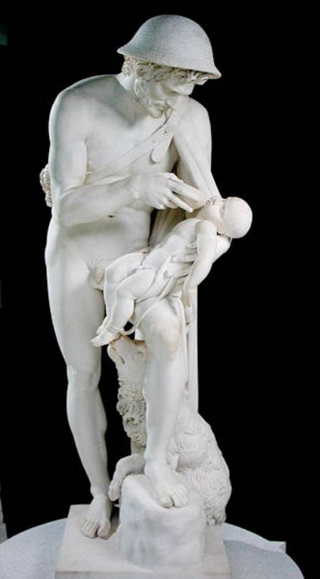 Phorbas Bringing Oedipus Back to Life from Antoine Denis Chaudet
