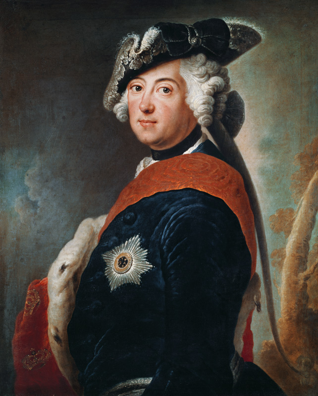 Friedrich der Große from Antoine Pesne