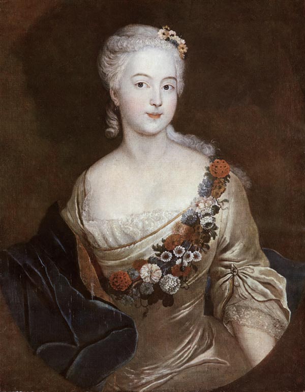 Wilhelmine of Bayreuth from Antoine Pesne