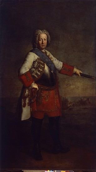 Count Friedrich Heinrich von Seckendorf from Antoine Pesne