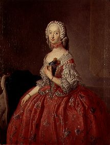 Herzogin Philippine Charlotte von Braunschweig-Wolfenbüttel from Antoine Pesne