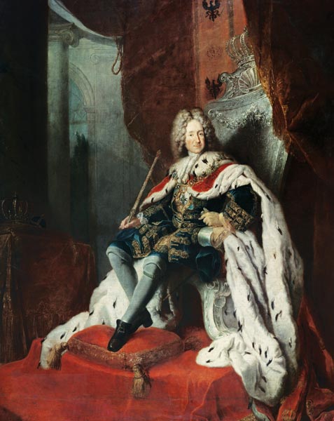 King Frederick I of Prussia from Antoine Pesne