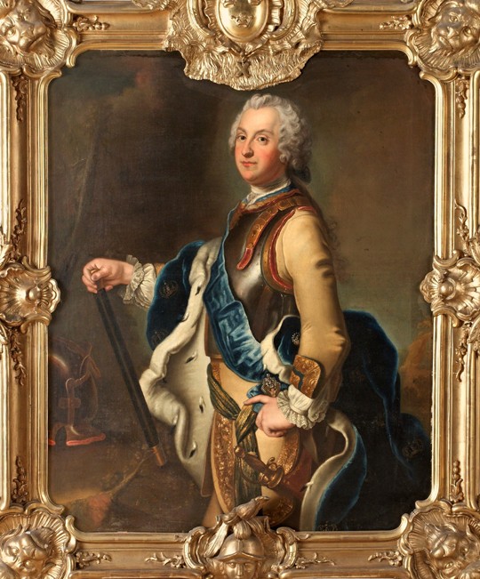 Portrait of Adolph Frederick (1710-1771), Crown Prince of Sweden from Antoine Pesne