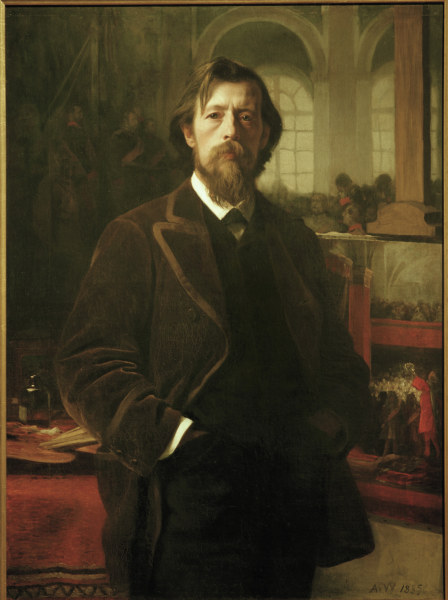 Selbstporträt 1885 from Anton Alexander von Werner