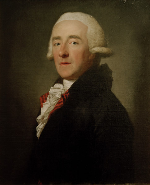 Johann Christoph Fal(c)ke from Anton Graff