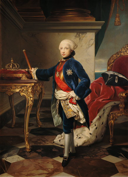 Ferdinand IV., König von Neapel from Anton Raffael Mengs