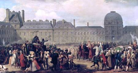 The Announcement of the signing of the Treaty of Versailles in 1783 from Anton van Ysendyck