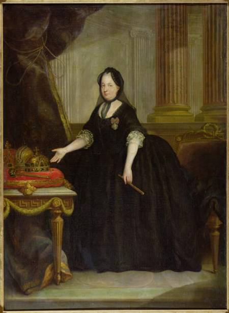 Maria Theresa (1717-80) Empress of Austria from Anton von Maron