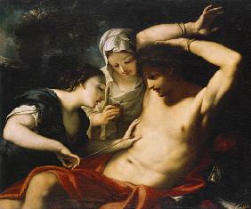 The Saints Sebastian, Irene and Lucia