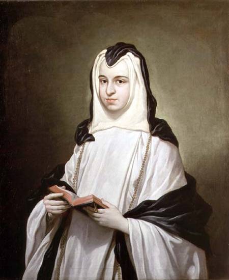 Portrait of a nun from Antonio Gonzalez Ruiz