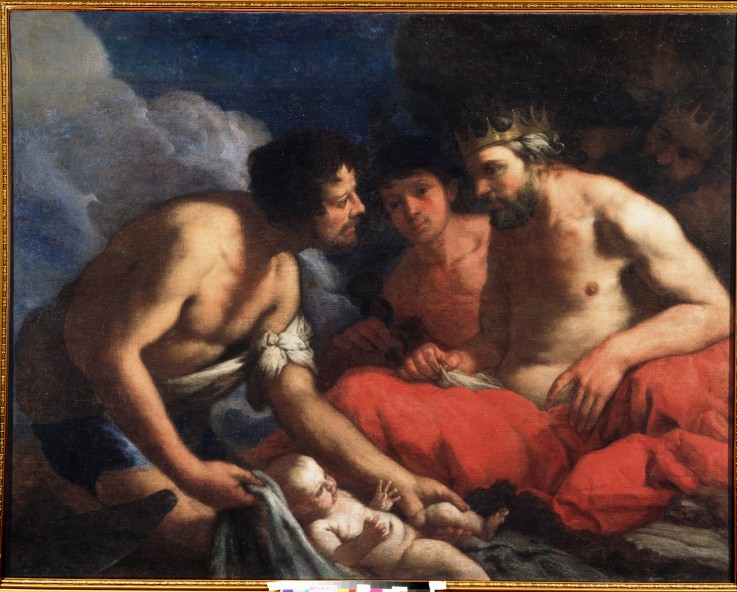 Palamedes and Odysseus from Antonio Zanchi