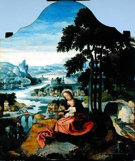 The Rest on the Flight into Egypt from Antwerp Master