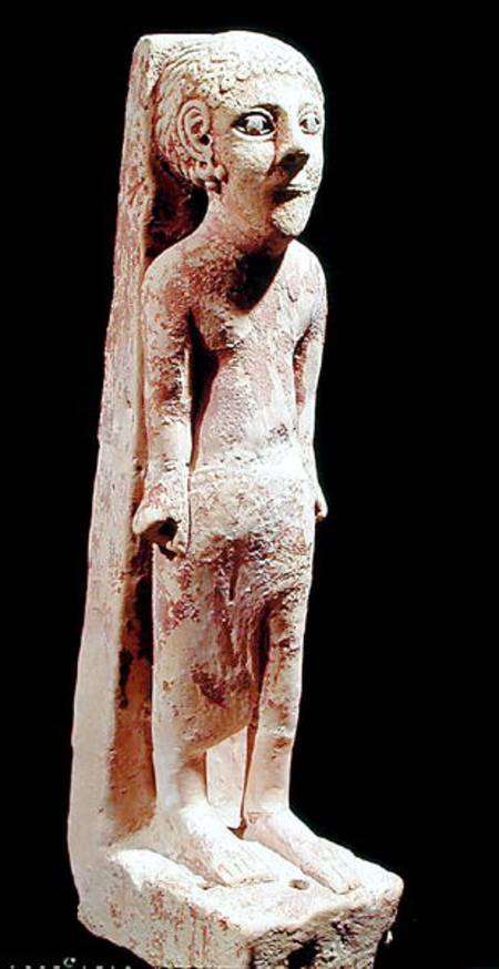 Statuette with Egyptian influence, from Amman from Arabic School