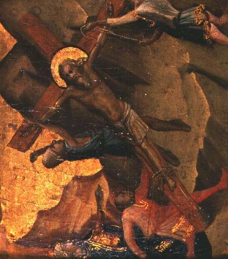 The Martyrdom of St. Andrew (panel) from Arcangelo  di Cola da Camerino