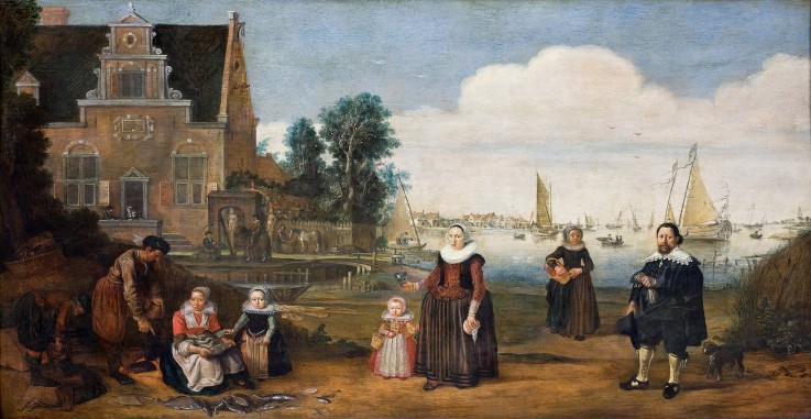 Portrait of a Family from Arent Arentsz