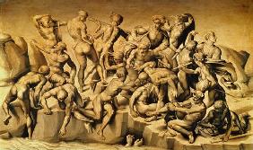 The Battle of Cascina, or The Bathers, after Michelangelo (1475-1564)