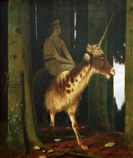 Das Schweigen des Waldes from Arnold Böcklin