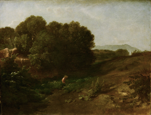 Campagna Landscape from Arnold Böcklin