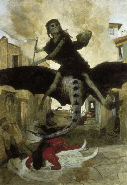 The Plague from Arnold Böcklin