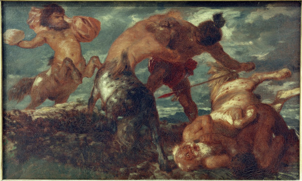 Battle of the Centaurs from Arnold Böcklin