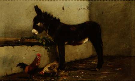 Donkey Feeding from Arthur Batt