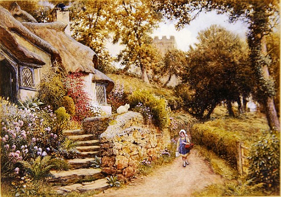 A Country Lane from Arthur Claude Strachan