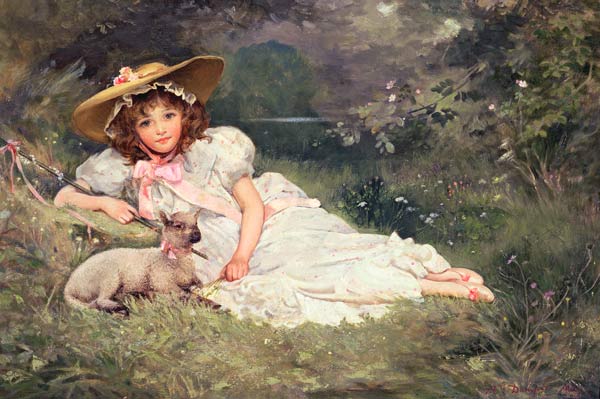 The Little Shepherdess from Arthur Dampier May