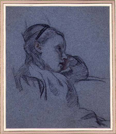 Portrait of a Seated Girl from Arthur Stocks