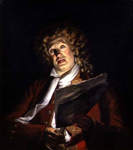 Portrait of an Actor, Charles Dibdin (1745-1814) from Arthur William Devis