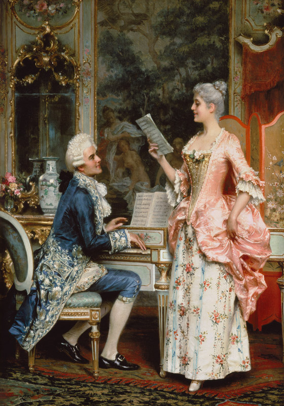 The Singing Lesson from Arturo Ricci
