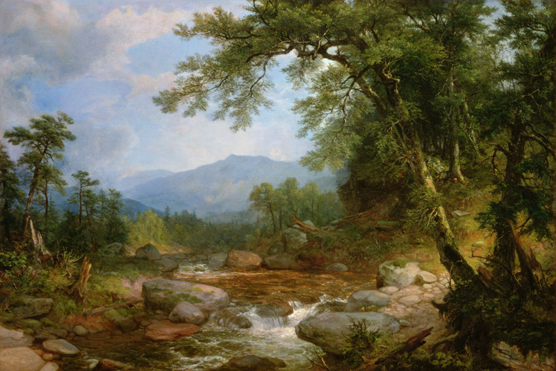 Monument Mountain, Berkshires, 1855-60 from Asher Brown Durand