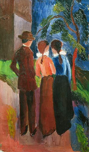 The Walk from August Macke