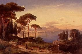 Die Bucht von Neapel from August Schaeffer