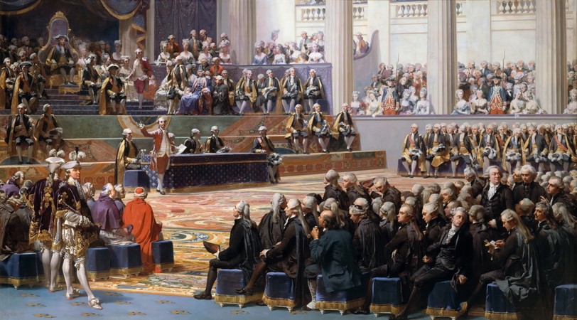 Opening of the Estates-General in Versailles, 5 May 1789 from Auguste Couder