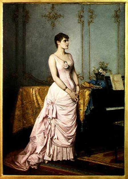 Portrait of Rose Caron (1857-1930) from Auguste Toulmouche