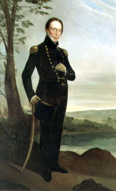 Portrait of Captain John Piper (1773-1851) from Augustus Earle