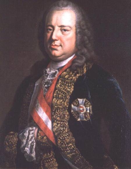 Emperor Francis I of Austria (1708-65) from Austrian School