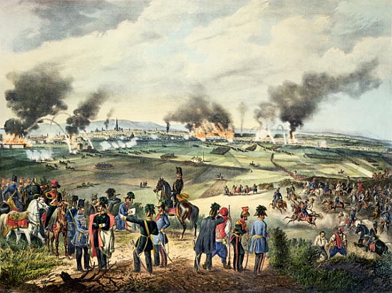 Siege of Vienna, 28th October 1848 from Austrian School