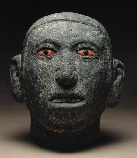 Head of a Youth, found at Tenochtitlan from Aztec