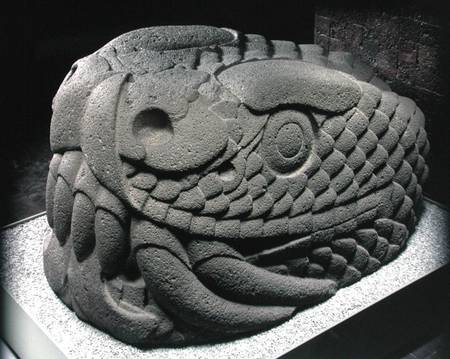 Serpent's Head from Aztec