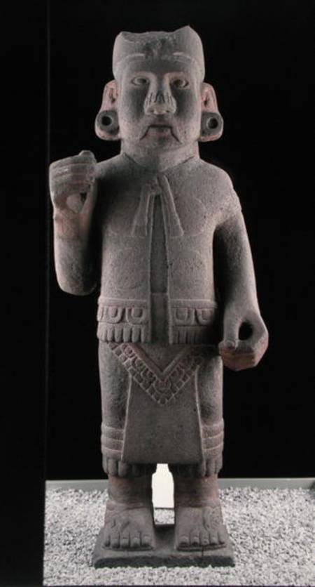 Xiuhtecuhtli, found at Apapaxco (formerly Ahuitzilopochco), Churubusco from Aztec