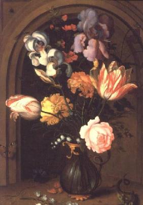 Still Life of Flowers in a Vase