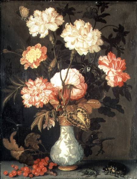 A Vase of Flowers from Balthasar van der Ast